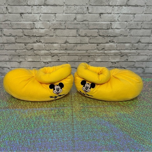 Carousel by Guy MICKEY MOUSE Adult Small Slippers Vintage Rare - Picture 3 of 14